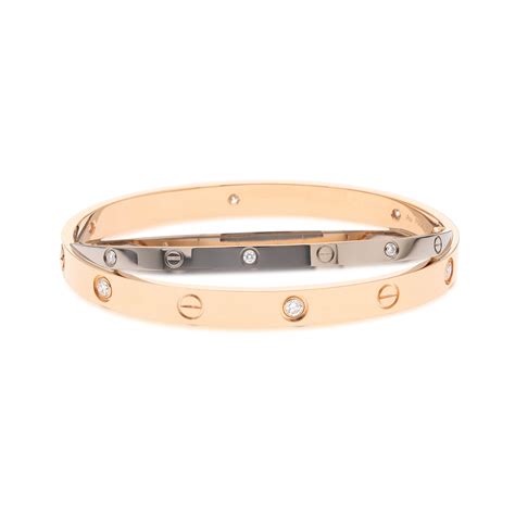 cartier love bracelet 8 diamonds